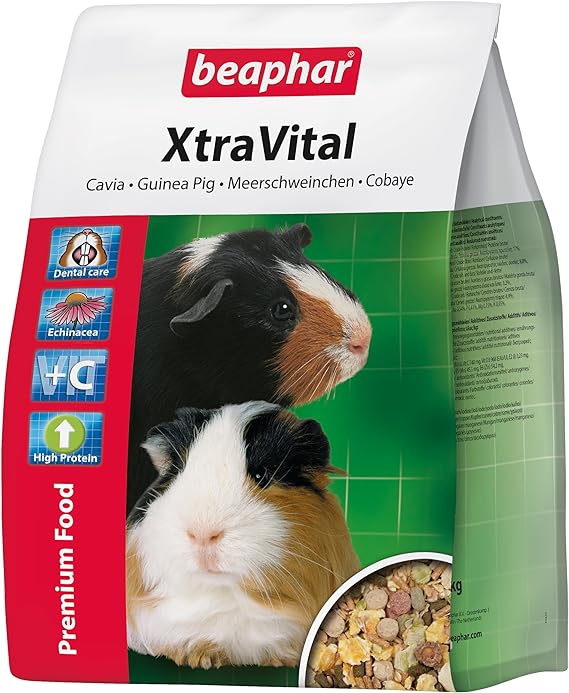 Beaphar Xtravital Pienso con Vitaminas y Minerales para Conejo Californiano